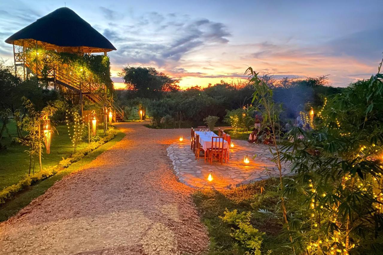 Murchison Falls Bamboo Village Paraa Exterior foto